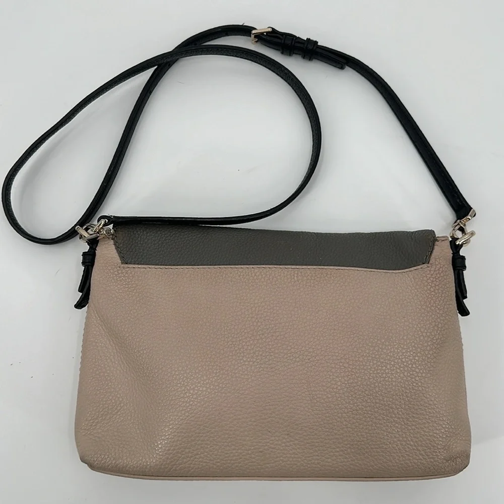 Kate Spade Two Tone Leather Crossbody Purse